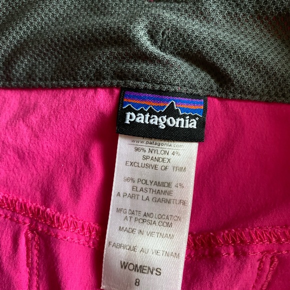 Patagonia Common Threads Womens Solid Cargo Pocket Mini Skirt Pink - Picture 10 of 10